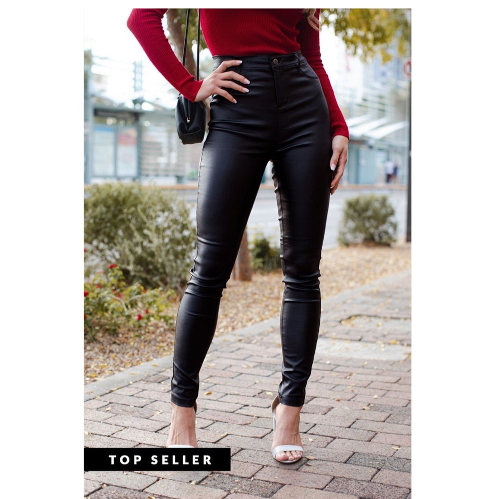 Vegan Leather pants